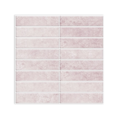Bloom | Pink Stacked Peel and Stick Tile